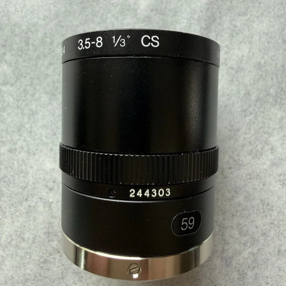 Computar TV Lens 1:1.4  3.5-8  1/3 CS Comes With Both Caps